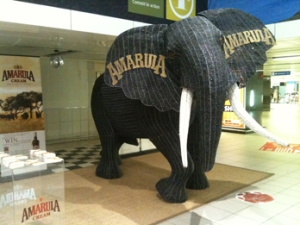 The giant elephant in the room… at the airport, that is.